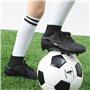 DREAM PAIRS Chaussures de Football Garçons Spike Crampons pour Filles Respirantes Unisexe,Size 36,Tout/Noir,HZ19002K-E