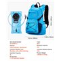 VEVOR Sac à dos d'hydratation 25 L, sac à dos d'eau isolé avec poche à eau en TPU 2 L, sac à dos de randonnée avec rangement pou