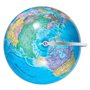 VEVOR Globe terrestre rotatif avec support, 203,2 mm, globe géographique éducatif avec fuseau horaire précis, matériau ABS, glob