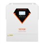 VEVOR Onduleur Solaire Hybride 3500 W Chargeur à Onde Sinusoïdale Pure Tout-en-Un, 24 V CC vers 220/230 V CA, avec Contrôleur So