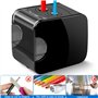 Taille Crayon Electrique Professionnel USB 2 Trous 6-12mm Gros Diametre, Taille-crayons avec Reservoir, 4 Lames, Taille-Crayon É