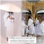Parapluie hajj anti uv blanc Double Couche Thermo-Protectrice Extérieur Blanc Réfléchissant, Intérieur Noir Anti-Chaleur Compact