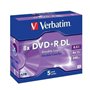 Verbatim DVD+R DL x 5 8.5 Go