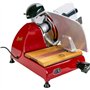 Berkel Red Line 250 Trancheuse professionnelle avec planche à découper 100 % faite main Rouge