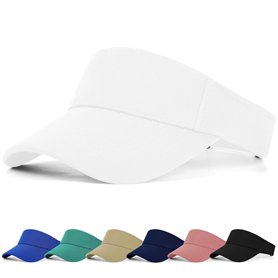 FCHUI Casquette à visière pare-soleil – Casquette de baseball pour femme et femme, longue visière plus épaisse avec bandeau régl FCHUI Casquette à visière pare-soleil – Casquette de baseball pour femme et femme