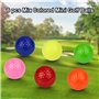 Crestgolf Balle de Golf de Couleur mélangée, balles de Golf pour Practice, Balle de Golf, (Six Color)