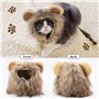 Crinière de Lion pour Chien, Chat Chien Perruque Chapeau Costume Creative Mignon Chien Chat Costume Accessoires de Photomaton Ac