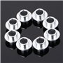 MUXSAM 8pcs Patins à roulettes Centre Entretoise Coussinet Douille Accessoires de Roues Skate Roller Inline Skate Roulement de R