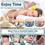 ENCOUN 6 Pièces Bougies Parfumée, Coffret Bougies Parfumées Cadeau, Bougies Parfumées en Cire de Soja, Coffret Bougie pour Bath,