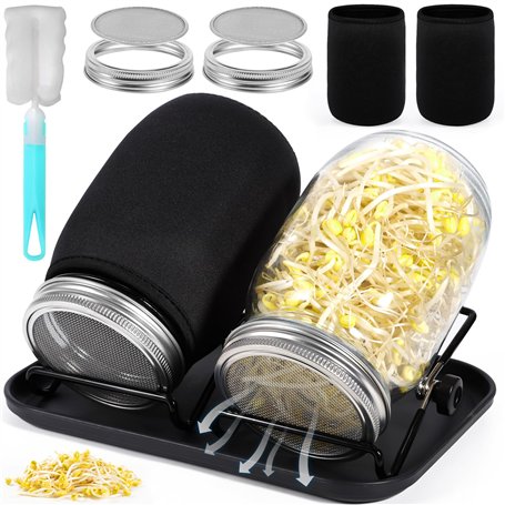 MOYKSRR Bocal de Germination de Graines