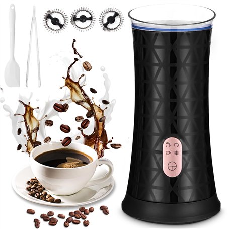 Mousseur À Lait Électrique 4-en-1 Pour Boissons Chaudes & Froides Pour Café