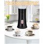 Mousseur À Lait Électrique 4-en-1 Pour Boissons Chaudes & Froides Pour Café, Cappuccino Ou Latte Revêtement Antiadhésif Chauffag