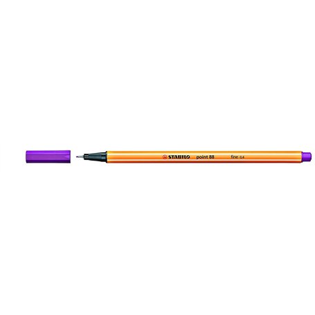 Stabilo Point 88 Stylo à pointe fine pigment liner 88/58 (Lot de 3) – Lilas