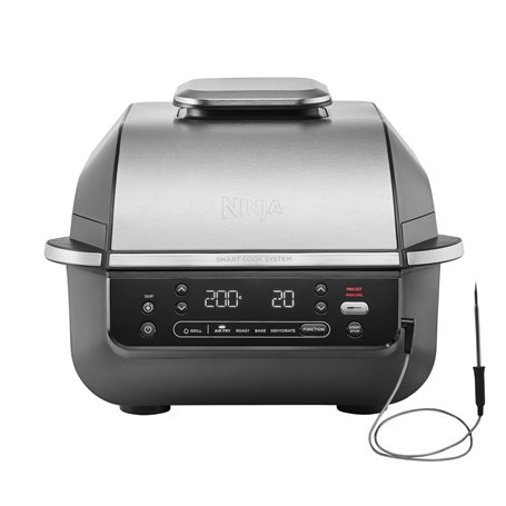Ninja 5-en-1 Grill d’intérieur et friteuse sans huile