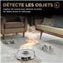 Shark PowerDetect Robot aspirateur à vidage Automatique avec Navigation 3D et LiDAR, Base Anti-allergène/Anti-Odeur, contourneme