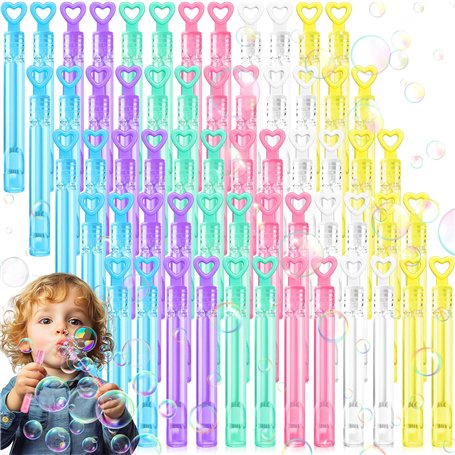 KDISHKRA 60pcs Bulles de Savon Mariage