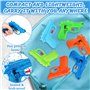KDISHKRA Pistolet à Eau Lot de 16 – Mini Pistolets et Fusils à Eau pour Enfant, Jouet d'Été Idéal Piscine, Plage, Jardin, Annive