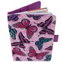 Protège Carnet De Santé Pour Bébé – Motif Papillons – Format A5 15x21 cm – Rabats Pour Ranger Les Ordonnances