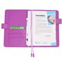 Protège Carnet De Santé Pour Bébé – Motif Papillons – Format A5 15x21 cm – Rabats Pour Ranger Les Ordonnances