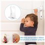 Serrure de Sécurité pour Enfants Bébé 5 Pcs Serrure de la Poignée de la Porte de Sécurité Adhésive Verrouillage de Sécurité Bloq