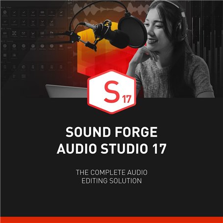 SOUND FORGE Audio Studio 17 - Le multi-talent pour l'enregistrement