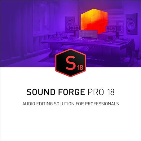 SOUND FORGE Pro 18 - L'éditeur audio tout-en-un | Logiciel audio | Programme musical | Pour Windows 10/11 PC | Licence pour 1 PC