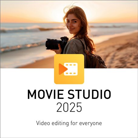 MAGIX Movie Studio 2025 - Montage vidéo pour tous | Éditeur vidéo | Programme de montage vidéo | pour Windows 10/11 PC | 1 licen