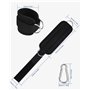 2Pcs Sangle Cheville Musculation Poulie, Sangle de Cheville Musculation Con Rembourré, Sangle Musculation et de Fitness sur Le C