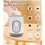 Bixury Chauffe Biberon Électrique Rapide 8 en 1 Chauffe Biberon Multifonction 220V 50W Décongelation Chauffe Petit Pots avec Con