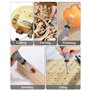 Multifonction Outils Rotatif Avec 95 Accessoires, Outil Rotatif sans fil, 3 Vitesse Perceuse sans fil Mini 5000-15000 tr/min, po