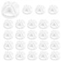 LANSKYLAN 20 Pcs Connecteur en Plastique de Cube Connecteurs Cubiques en Plastique Clip Organisateur Modulaire en Rainure Croisé