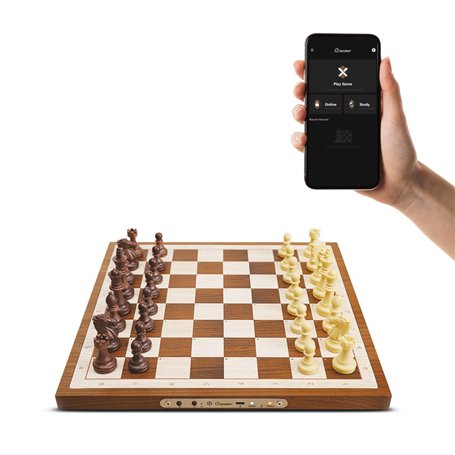 Jeux d'échecs électroniques Chessnut Air - Échiquier en Bois Fait Main
