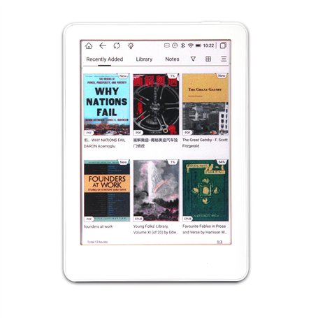 Meebook Colour E-Reader M6C | Ecran 6" Color E Ink Kaleido™ 3 | Smart Light | Android 11 | Ouad Core | Livres Audio | Google Pla