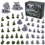 Path Gaming Fantasy Gobelins Ensemble pour figurines DND DND RPG Miniatures 28 mm D&D Miniatures Donjons et Dragons Miniatures D