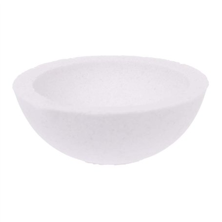 Xuniu Creuset de Fonte de silice de Quartz Haute température 150 grammes pour Or et Argent