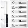 Biuhpa Set de 12 Outils de Réglage de Carburateur Réglage Tronçonneuse Tournevis Reglage Carburateur Tronconneuse 2 Temps Tourne