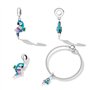 Pendentif Charm Perroquet pour Bracelet Pandora - Charm Animal en Argent Sterling 925 - Cadeau d'Anniversaire pour Petite Amie o