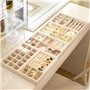 Plateau Bijoux pour Tiroir Peut Stocker/Afficher des Bijoux