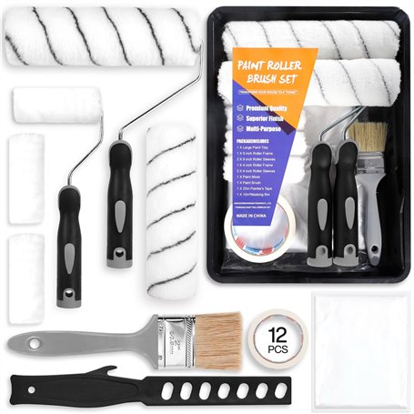 ENCOUN 12 Kit Rouleau Peinture