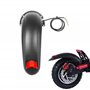 MotuTech Garde-Boue + Feu arrière pour Kugoo M4 / M4 Pro 10 Pouces Trottinette électrique Accessoire de Remplacement