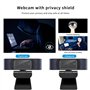 Caméra Web HD 1080P USB avec Double Microphones pour Live Streaming PC Skype Xbox Facebook et Youtu