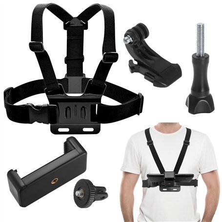 Support de Sangle de Poitrine pour Téléphone Portable