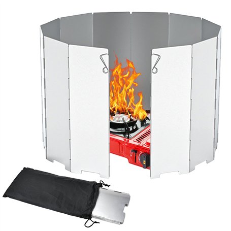 HEKOBAG Pare-Vent Pliable Aluminium