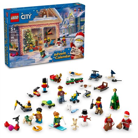 LEGO City 60436 Calendrier de l'Avent 2024