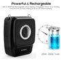 Amplificateur de Voix sans Fil Bluetooth Portable SHIDU 25W Amplificateur Voix Haut Parleur avec Micro Casque + UHF Compact Hand