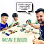 LASTUF Jeu de Football Familial Jeu de Cartes de Football en français - Jeu de société pour Enfants et Adultes - Cadeau à partir