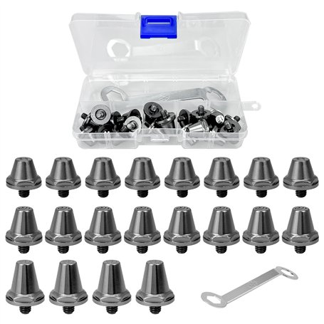 Boloest Lot de 20 Remplacement de Crampons de Football pour Sol Mou