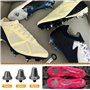 Boloest Lot de 20 Remplacement de Crampons de Football pour Sol Mou,Crampons de Football en Alliage d'aluminium pour Chaussures 