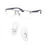 Replacement Push - in nasal pad 14mm repair Kit for ray ban rb6335 Glasses
