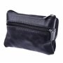 Cuigu Porte-Monnaie Noirr pour Poches Pantalon ou Veste Homme Femmes Carte Coin Porte-clés Zip en Cuir Portefeuilles Poche